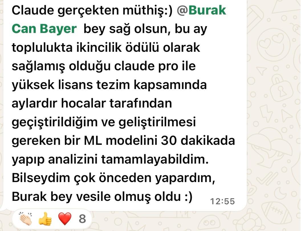 Üye geri bildirimi 6