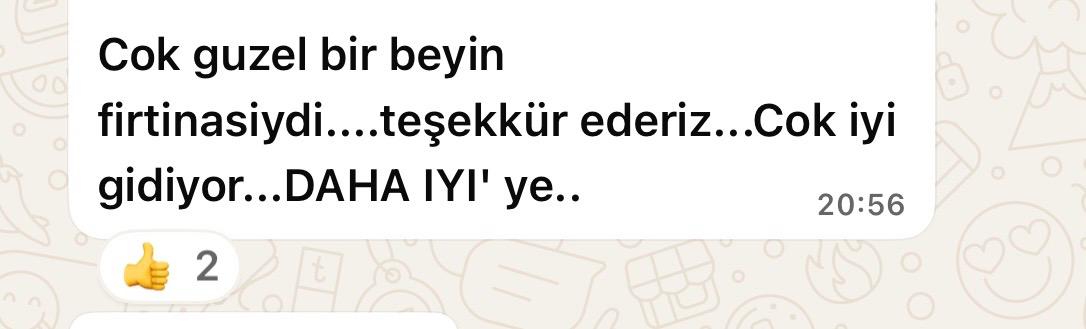 Üye geri bildirimi 4