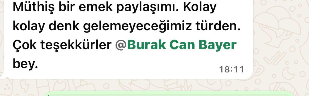 Üye geri bildirimi 1